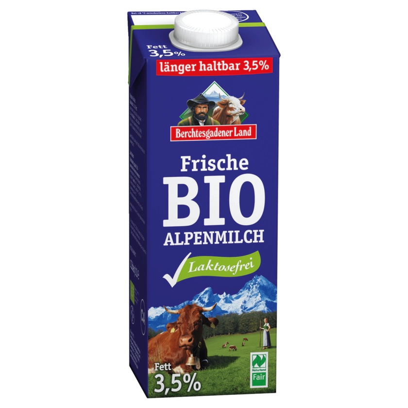 7290Bechtesgardener Milk. lactose-free, 3,5% (12x1l)