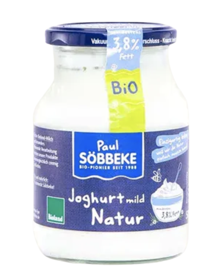 7302Söbbeke Yoghurt, Natural 3,8% (500g)
