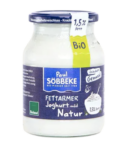 Söbbeke Joghurt Natur, Low-Fat 1,5% (500g)