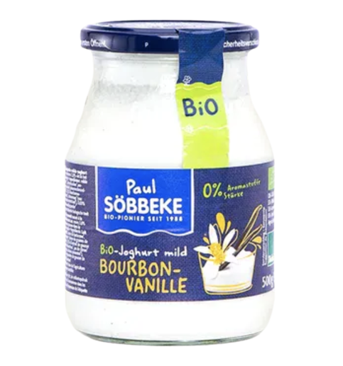 7308Söbbeke Bio-Yoghurt Vanilla (500g)