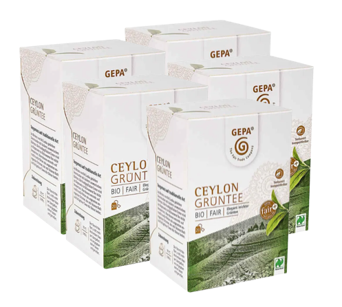 8310Bio Ceylon Green Tea (5×20 bags)