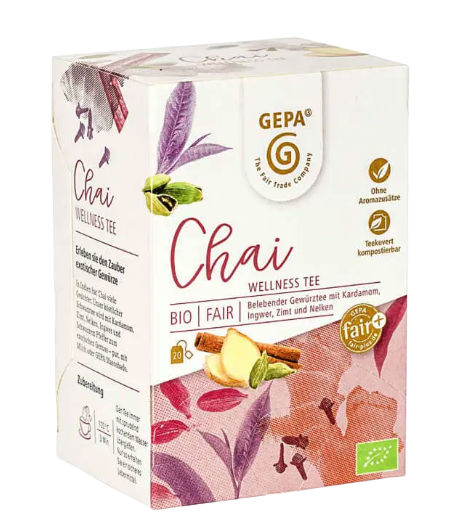 8320Bio Chai Tea (5×20 bags)