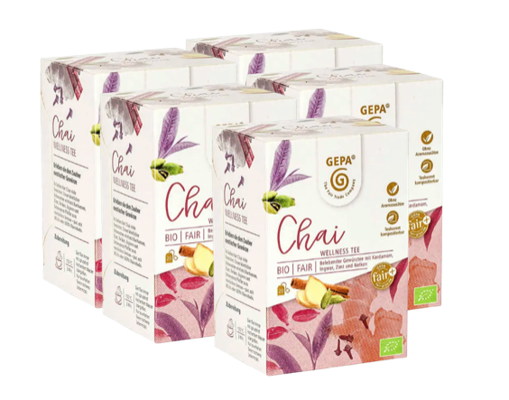 8322Bio Chai Tea (5×20 bags)