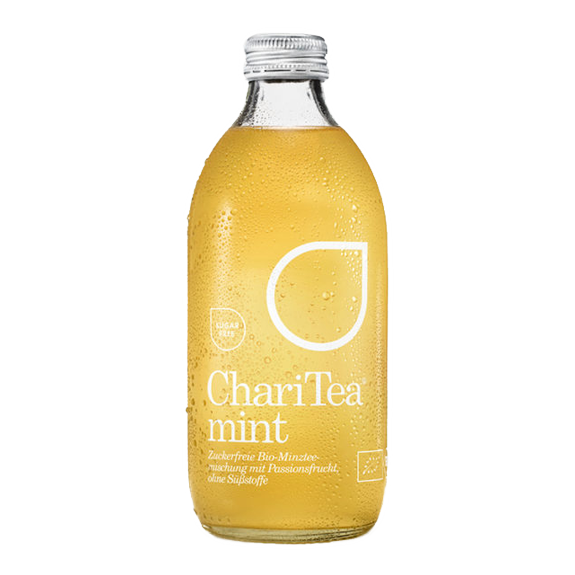 8506Charitea Bio Mint, Sugar-Free (20×0,33l)